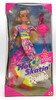 Hot Skatin' Barbie Doll Bend and Move Body Blonde With Skates 1994 Mattel #13511