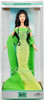 Barbie Birthstone Collection August Peridot Brunette Doll 2002 Mattel B3416