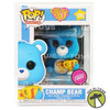 Care Bears Funko Pop! Animation Care Bears 40th Anniversary Champ Bear Chase Flocked 1203