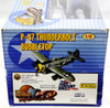 The Ultimate Soldier Eagle P-47 Thunderbolt Bubbletop WWII Plane W/ Pilot NRFB