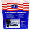 G.I. Joe 12" World War II M8 Light Armored Car with Figure and Accessories USED
