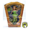 Disney Peter Pan Tinker Bell Doll 2004 Sparkly Pixie Dust and Wand NEW
