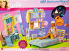 Barbie All Around Home Bedroom Playset 2000 Mattel 67552