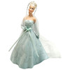 Hallmark Club Porcelain Barbie in Ice Blue Gown 2001