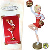 Hallmark 2002 Keepsake Ornament Barbie Cheer For Fun!