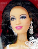 2013 Holiday Barbie African American Doll 25th Anniversary w/ Ornament X8255