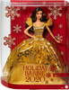 2020 Holiday Barbie Doll Brunette Barbie Signature Series Mattel GHT56