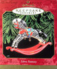 Hallmark Keepsake 1999 Ornament Zebra Fantasy