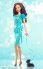 Birthstone Beauties December Turquoise Barbie Doll African American 2007 NEW