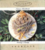 Hallmark Keepsake Ornament Raising a Family Nature's Sketchbook 1995
