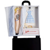 Hallmark Travel Case and Debut Barbie Set of 2 1999 Barbie Miniature Ornaments
