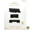 Hallmark Lionel Scout Set 2010 Miniature 3 Ornaments