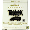 Hallmark Lionel Steam Locomotive and Tender Pennsylvania B6 Miniature Ornaments