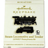 Hallmark Lionel Steam Locomotive and Tender Pennsylvania B6 Miniature Ornaments