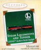 Hallmark Steam Locomotive and Tender Lionel Mini 2 Ornaments