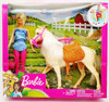 Barbie Doll and Horse Gift Set You Can Be Anything Series 2018 Mattel #FXH13 NEW