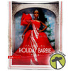 Barbie 2019 Holiday Barbie Doll African American Mattel FXF02