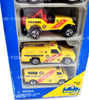 Hot Wheels World Gift Pack Rescue Squad Set of 5 Cars #17489 Mattel 1996 NRFB
