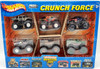 Hot Wheels Monster Jam Metal Collection Crunch Force Mattel 2003 NRFB