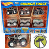 Hot Wheels Monster Jam Metal Collection Crunch Force Mattel 2003 NRFB