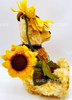 Hermann Teddy Sunflower Limited No. 097 of 500 10th in Flower Bear Series NEW