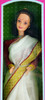 Barbie In India Brunette Red Gold Saree LEO Mattel No. 9910 NRFB