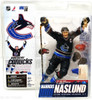 NHL Series 14 Markus Naslund Action Figure Vancouver Canucks #19 Red & Blue