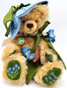 Hermann Teddy Bear Forget Me Not 8th in Flower Bear Series No. 29 of 500 NEW
