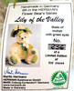 Hermann Teddy Bear Lily of the Valley 9th in Flower Bear Series No. 236 of 500 NEW