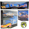 Hot Wheels NASCAR Racing Team Transporter Truck and Car #44 Mattel 1998 NRFB