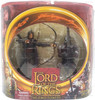 The Lord of the Rings Elven Archer and Berserker Uruk-Hai Figures 2002 #81175
