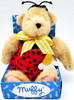 Muffy VanderBear Muffy Valentine Ladybug / Ladybird Teddy Bear in Box NRFB