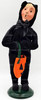 Byers' Choice Trick or Treater 2007 Halloween Kid in Black Cat Costume Figure