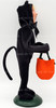 Byers' Choice Trick or Treater 2007 Halloween Kid in Black Cat Costume Figure
