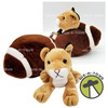 Mary Meyer Football Cougar Stuffed Toy Mountain Lion in Football 1999 NEW