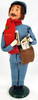 Byers' Choice Singing Postman with Mail Handcrafted Figure #17091 NEW