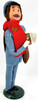 Byers' Choice Singing Postman with Mail Handcrafted Figure #17091