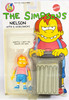 The Simpson's Nelson with 5 Wisecracks Poseable Figure 1990 Mattel