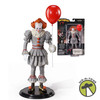 IT Pennywise the Clown Bendyfigs Action Figure The Noble Collection