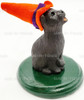 Byers Choice Halloween Witch with Candy Apples and Black Cat Figures