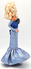 Barbie OOAK One of a Kind Bruce A Nygren Custom Fashion Doll Blue Diamond USED