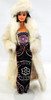 Barbie OOAK One of a Kind Bruce A Nygren Custom Doll Fashion Fur Coat & Hat USED