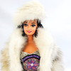 Barbie OOAK One of a Kind Bruce A Nygren Custom Doll Fashion Fur Coat & Hat USED