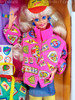 Barbie Naf Naf Travel Doll With Stickers 1993 Mattel No 10997 NRFB