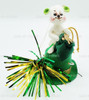 Annalee Mobilitee Dolls 3" Lucky Irish Mouse Ornament in Gift Bag No. 170404 NEW