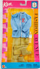 Barbie Ken Fashion Avenue Blue Sport Jacket Khaki Pants 2003 Mattel #25752 NRFB