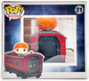Funko POP Rides Harry Potter Hogwarts Express Train car w/ Ron Weasley Figure