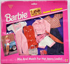 Barbie Lee Jeans Fashions Mix and Match Hot Jeans Set #68308 Mattel 1995 NRFB