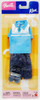 Barbie Ken Fashions Blue Collared Shirt & Denim Shorts 2003 Mattel C3312 NRFP