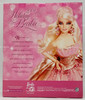 2009 Holiday Barbie Doll 50th Anniversary Collector Blonde 2008 Mattel #N6556